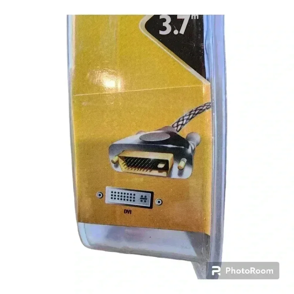 Philips 3.7m 12 ft DVI Cable for HDTV with 24k gold plated connectors
